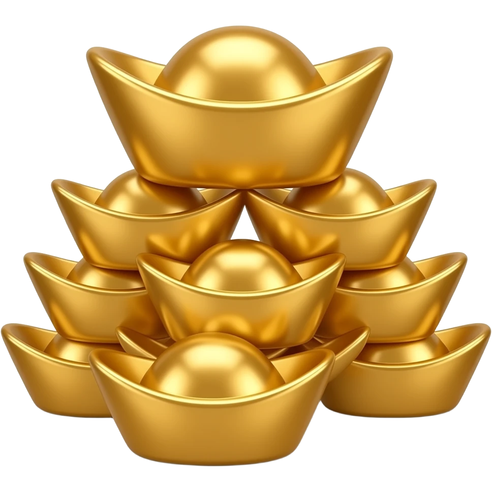 pile of bronze emoji