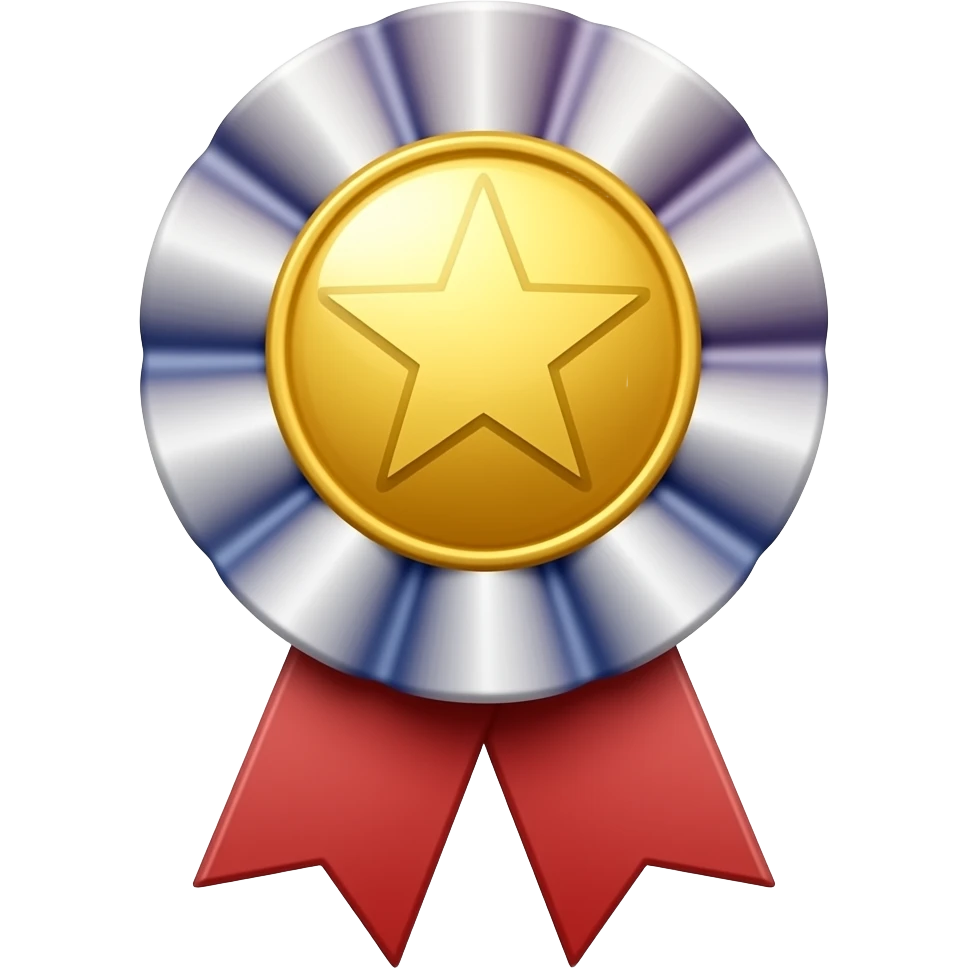 winner ribbon emoji