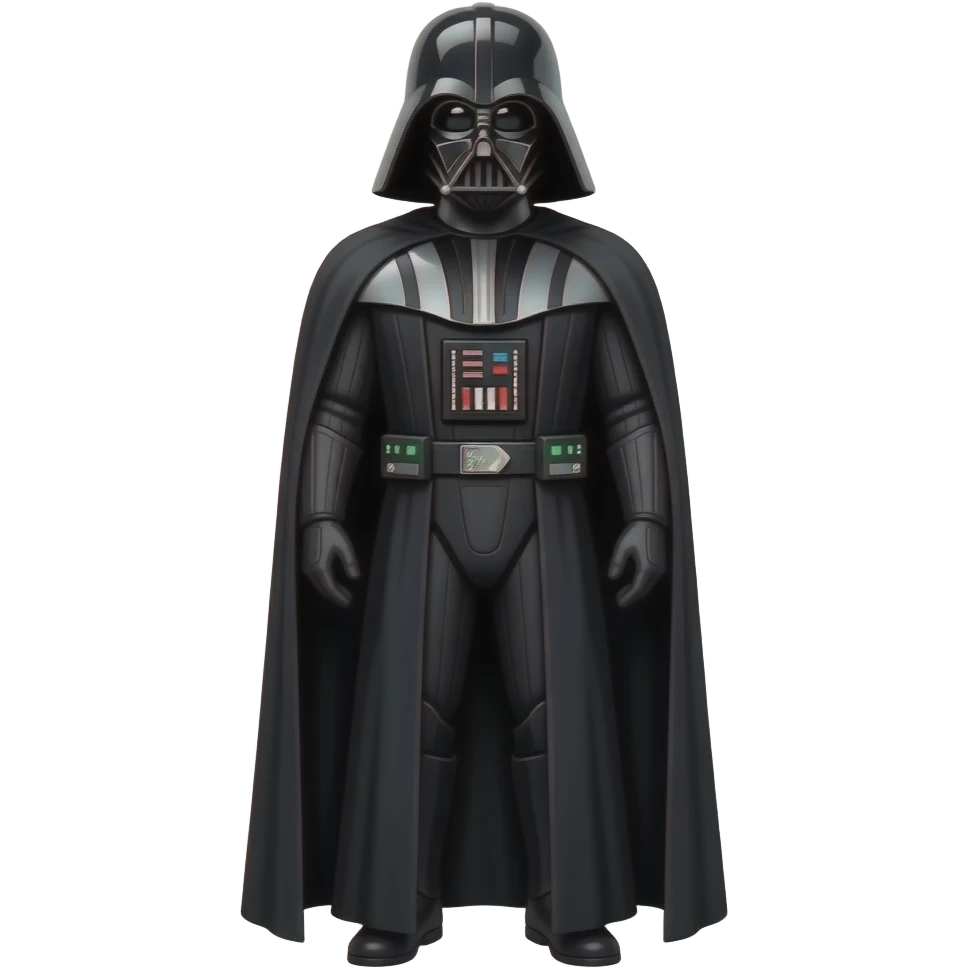 Full Length body Realistic Darth Sidious emoji