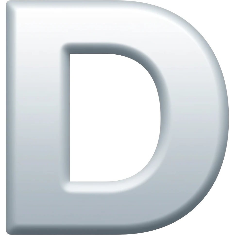 D emoji