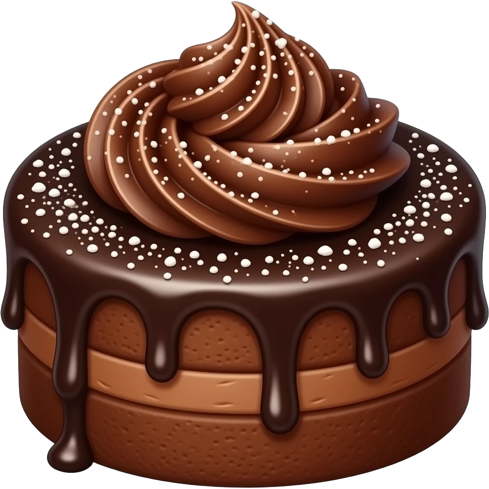 chocolate cake emoji