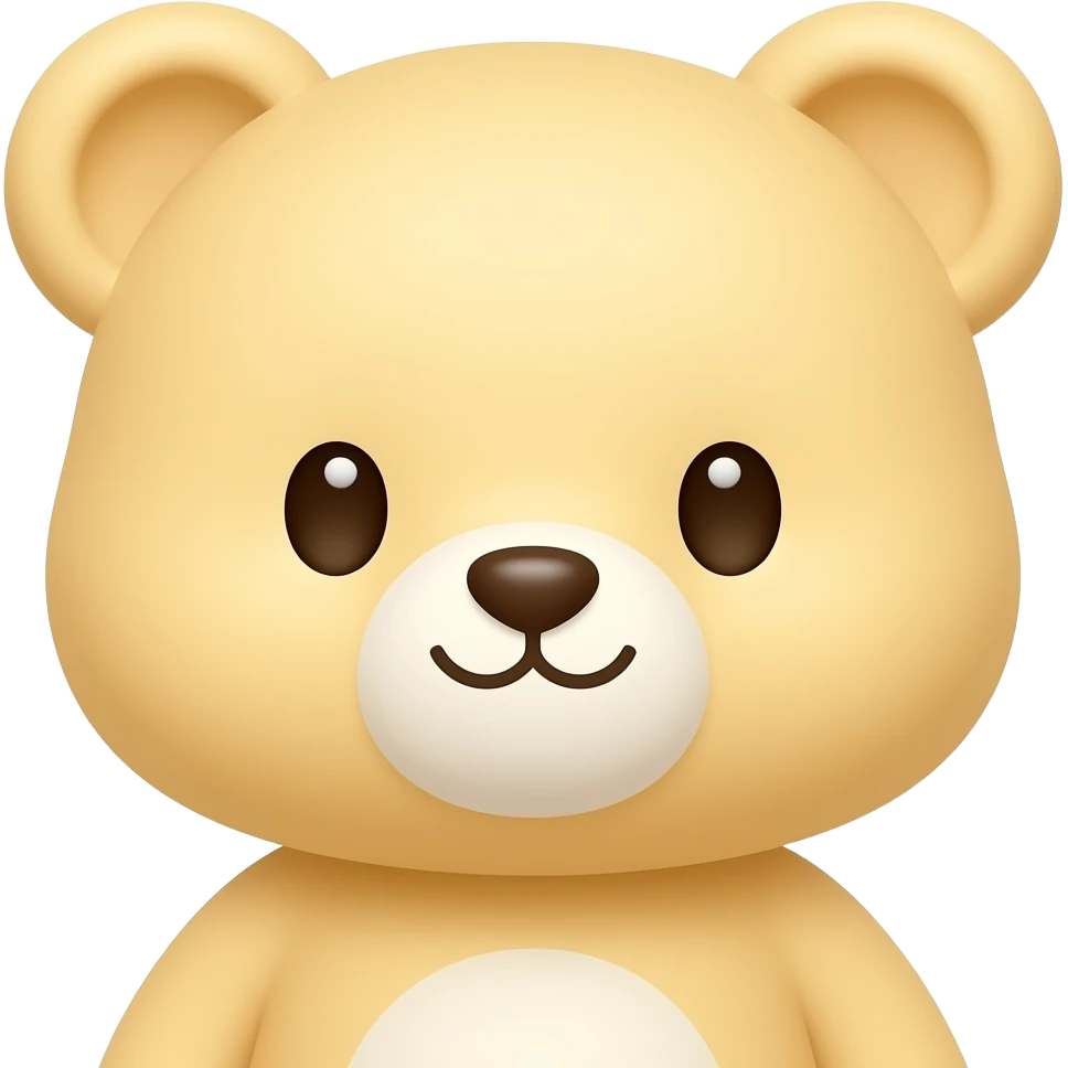 Light yellow cute emoji