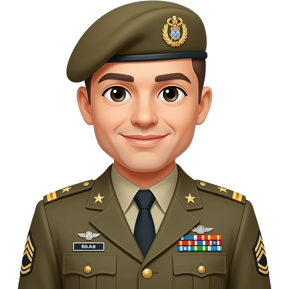 Cabo Ejército aire emoji