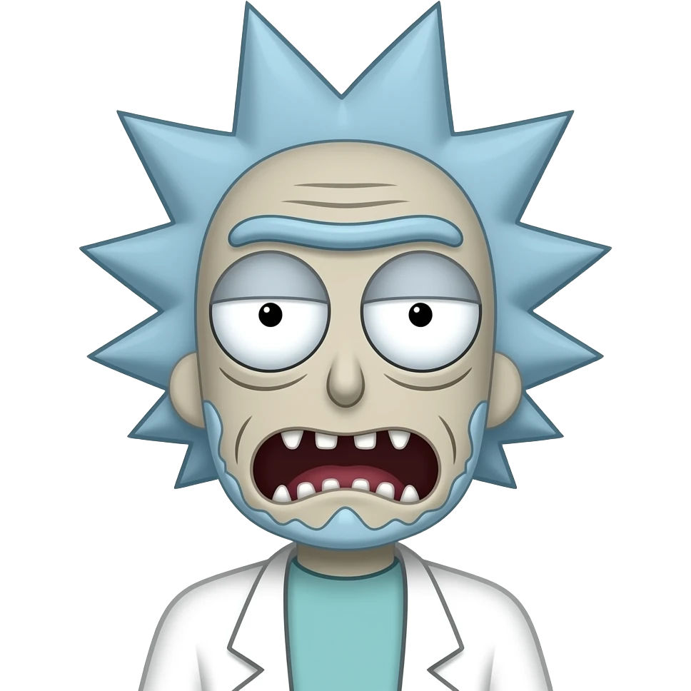 Evil morty emoji