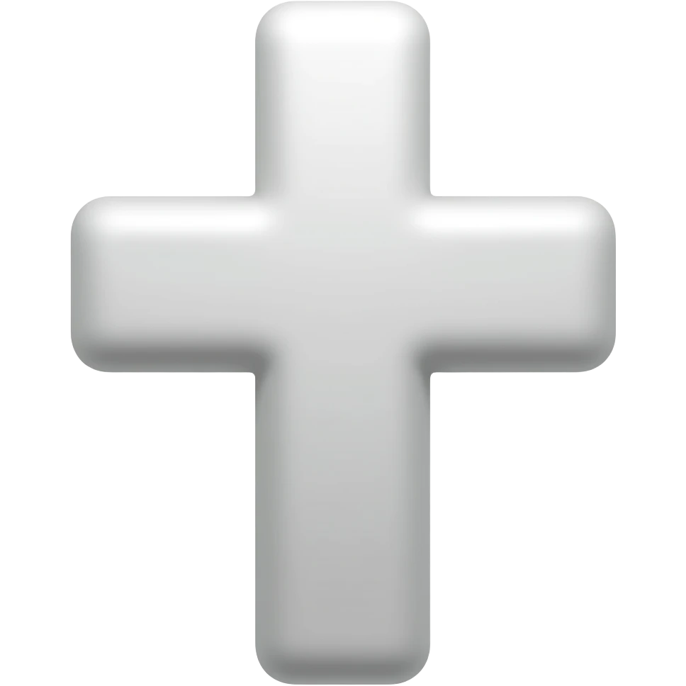 Cruz blanca emoji
