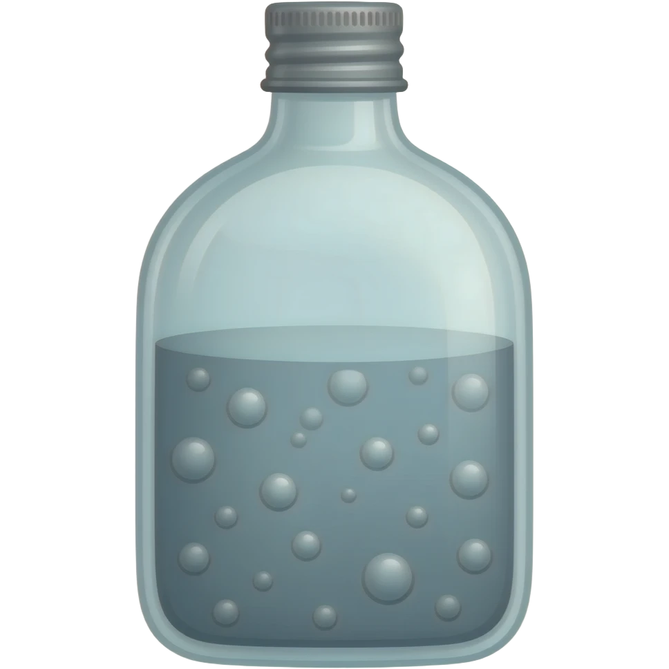 Musted bottle emoji