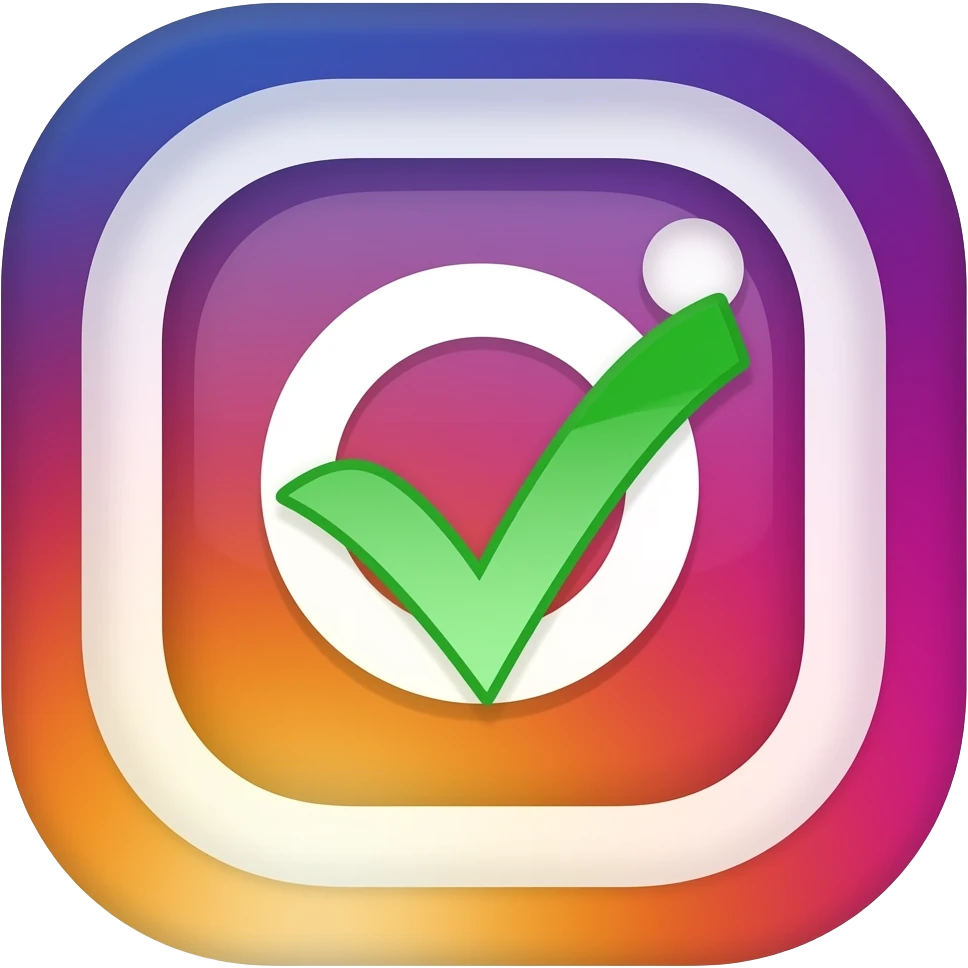 Instagram verification badge emoji