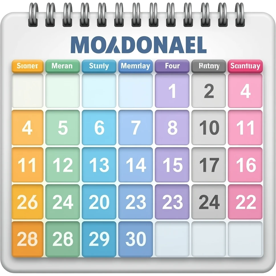 calendar emoji