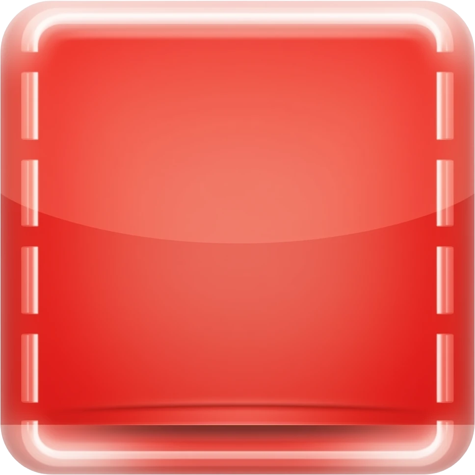 tarjeta roja rectangular emoji