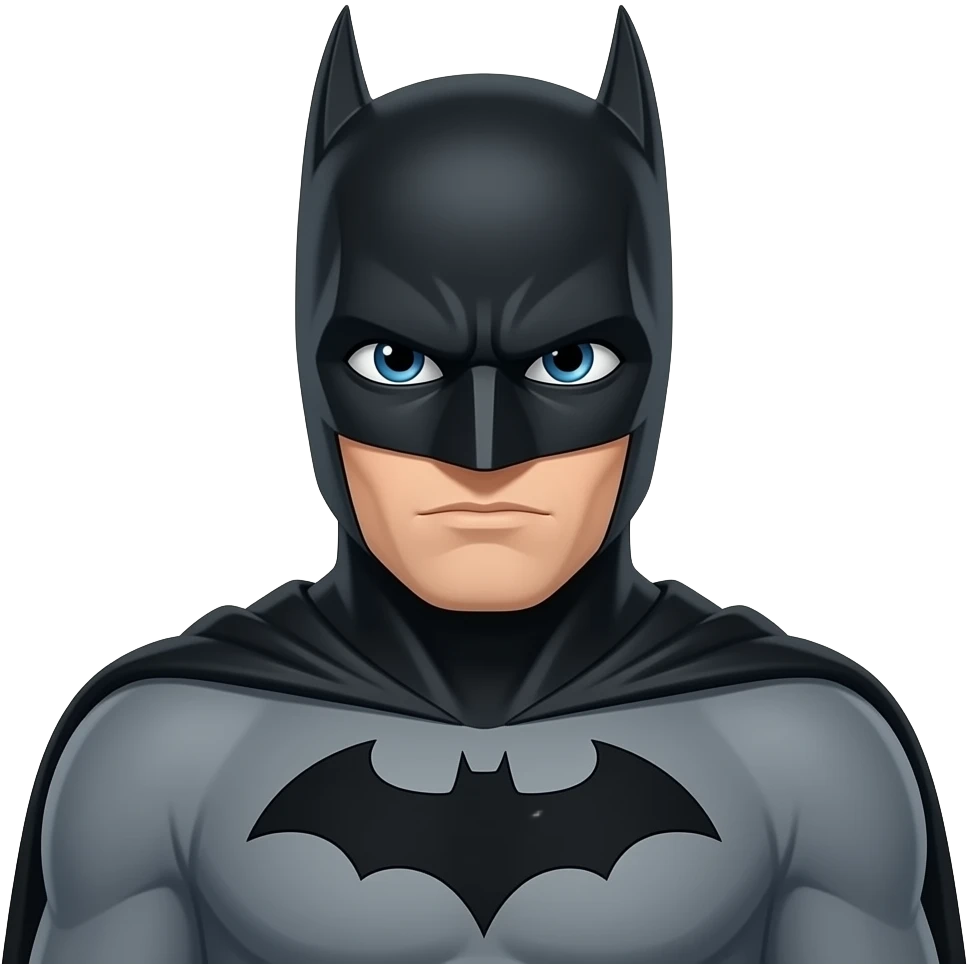 A bat man emoji