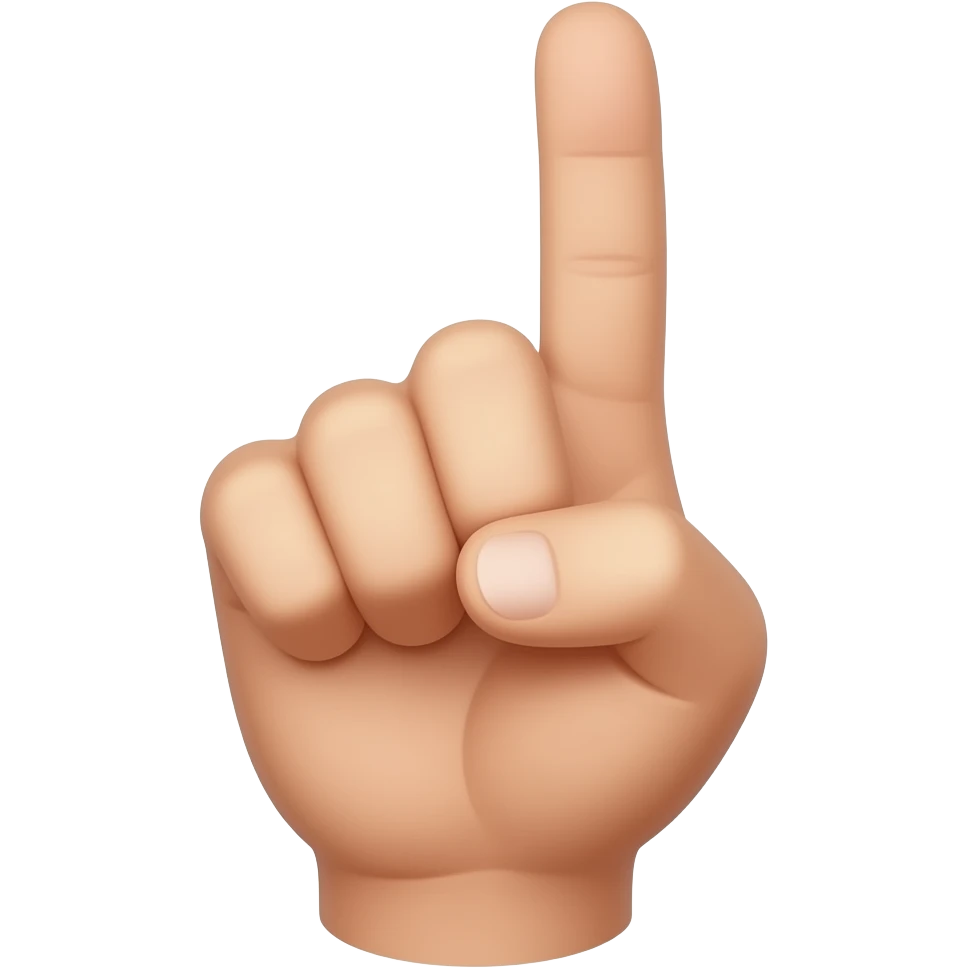 middle finger emoji