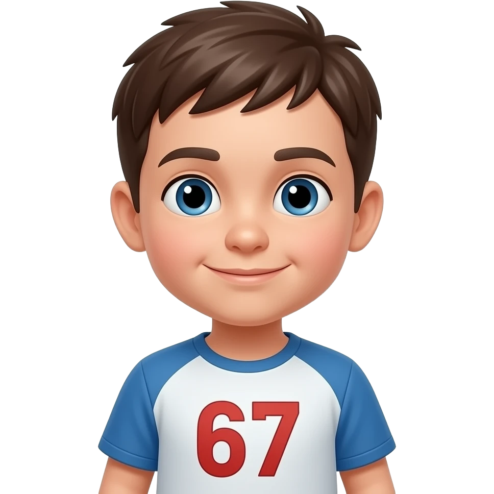 67 kid emoji