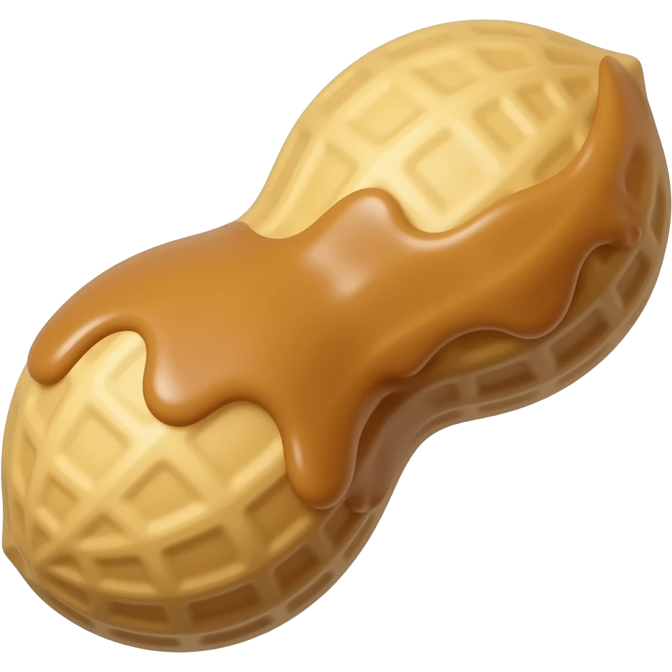 peanut butter peanut emoji