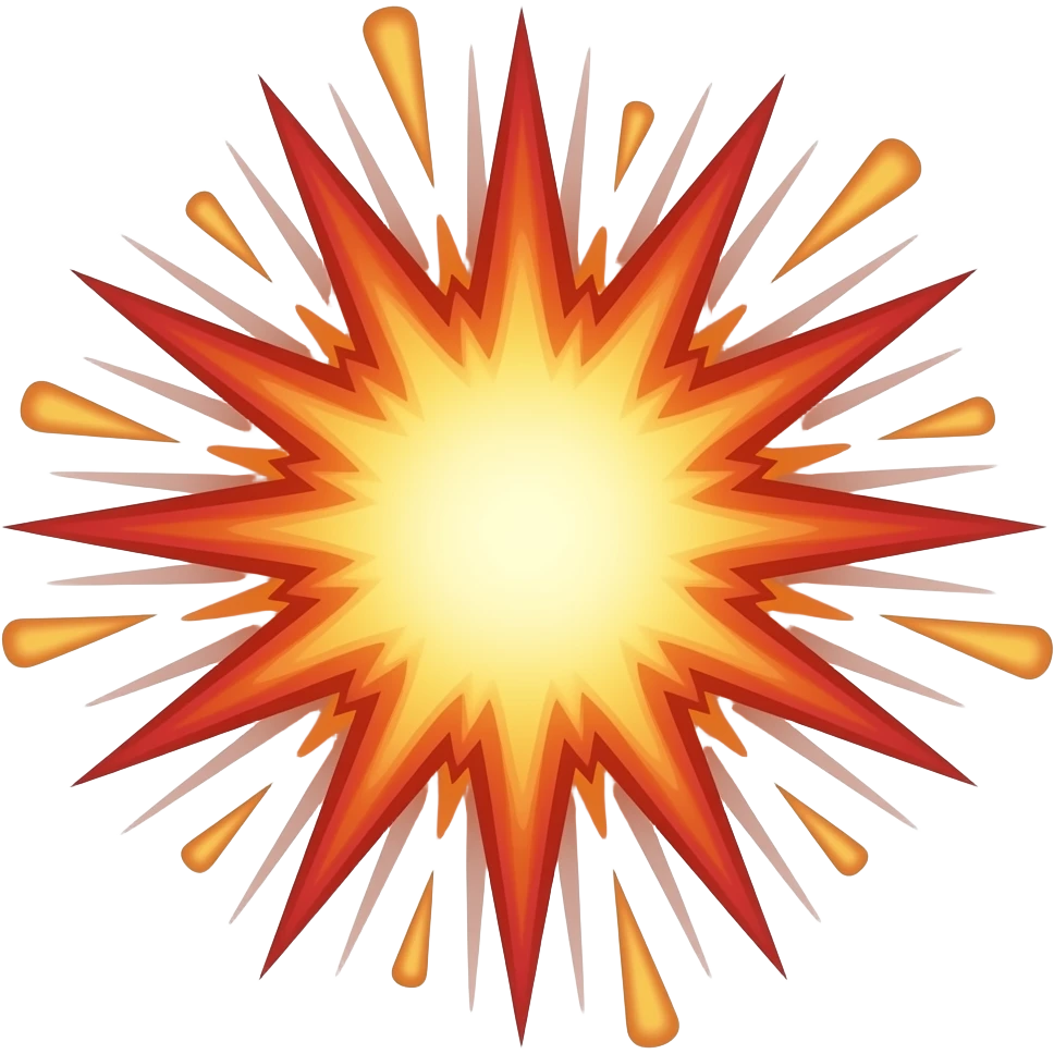 pop explosion emoji