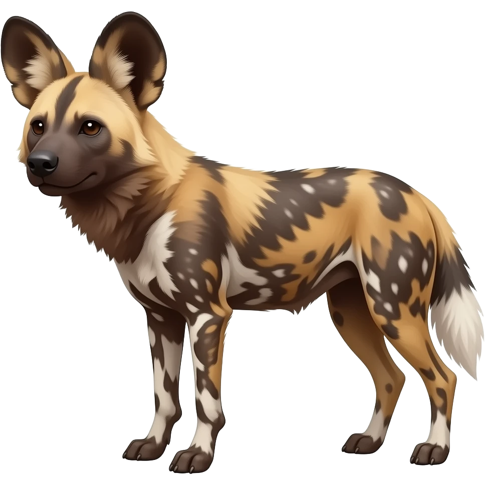 African Wild dog emoji