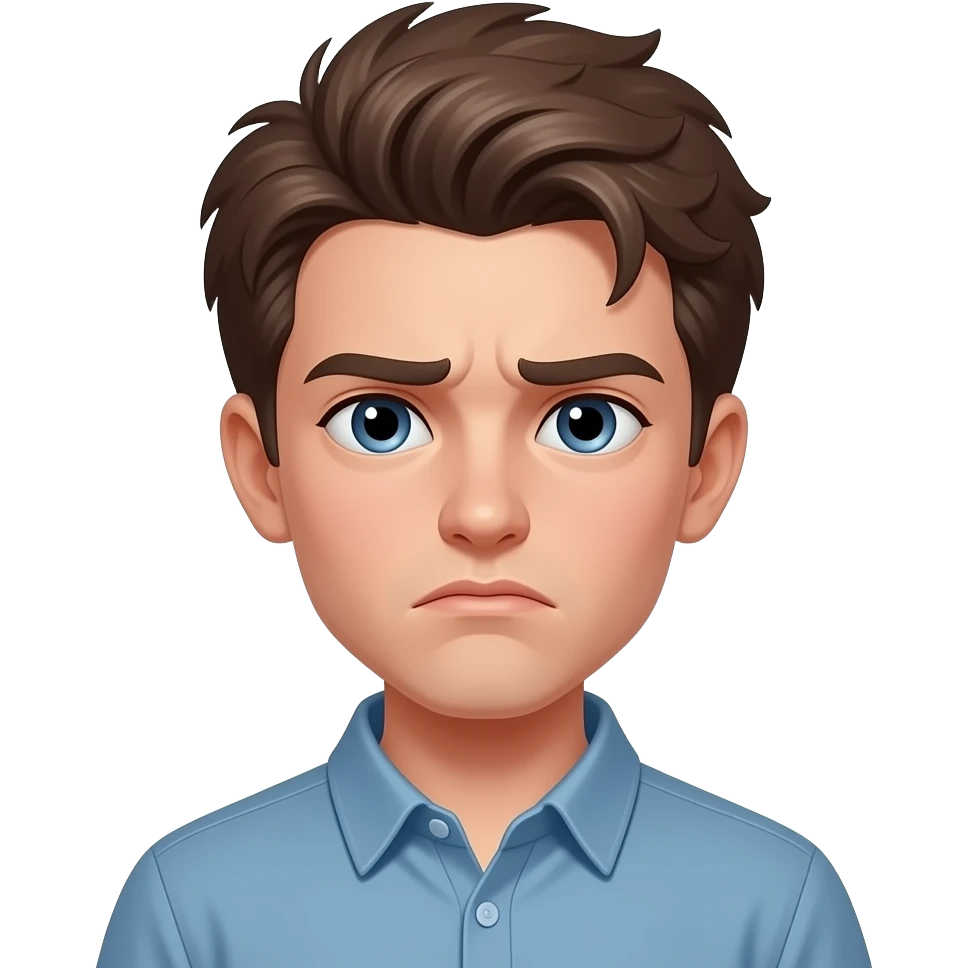 Подросток в ангсте emoji