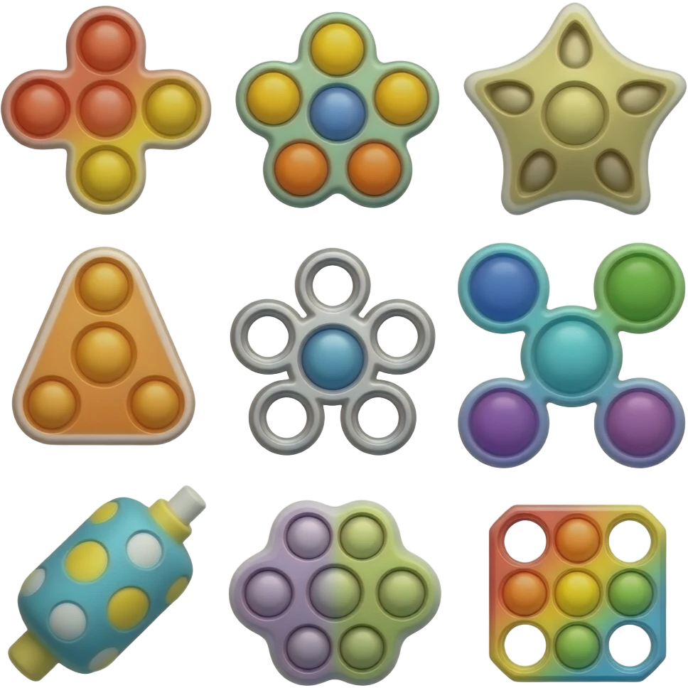 Fidget toys emoji