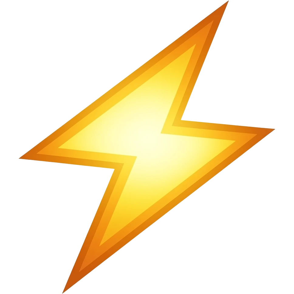 flash emoji