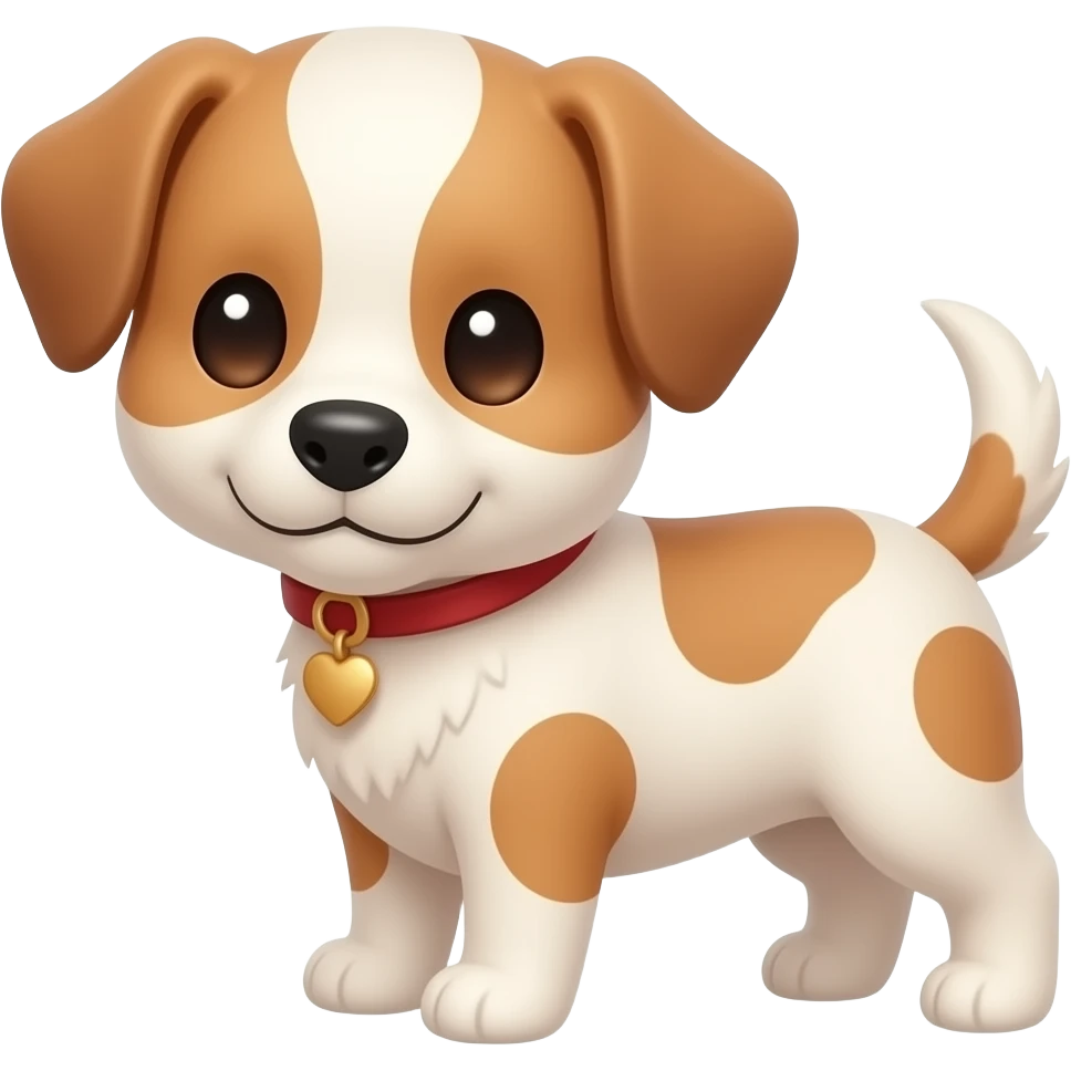 Tatlı köpek emoji