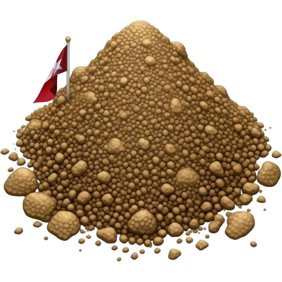 dirt emoji