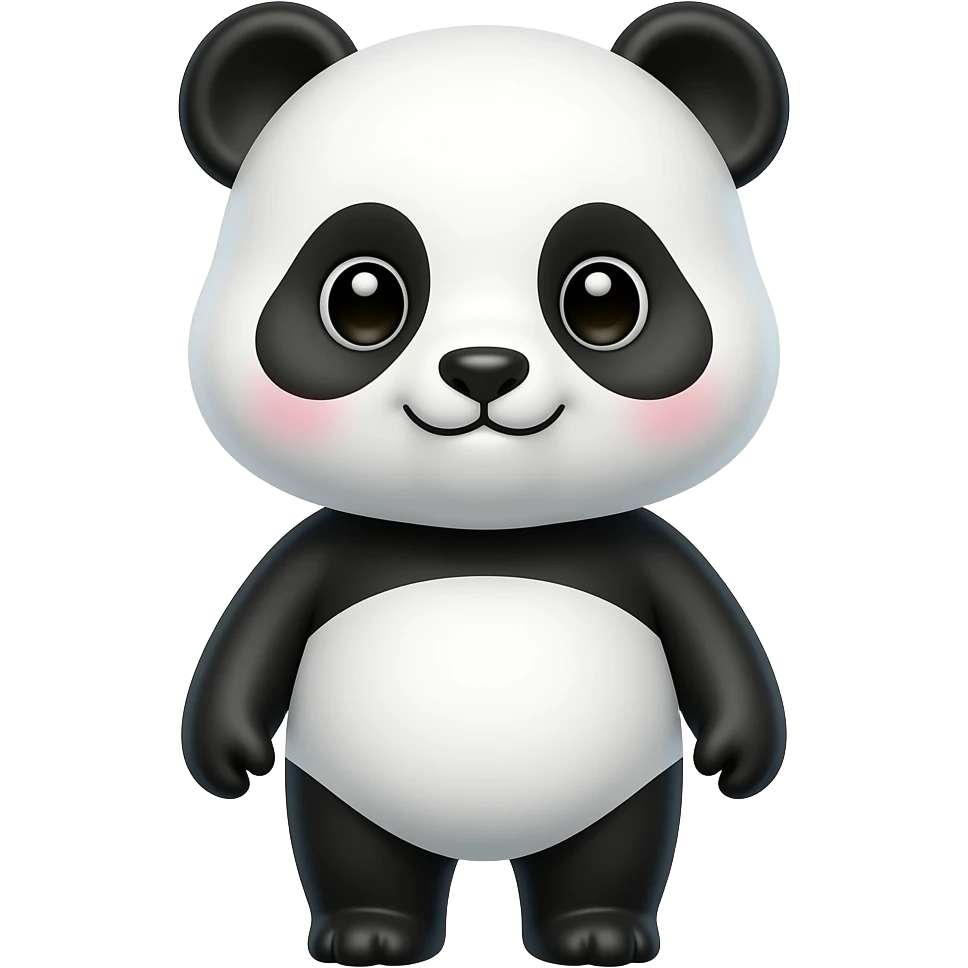 A CUTE PANDA emoji