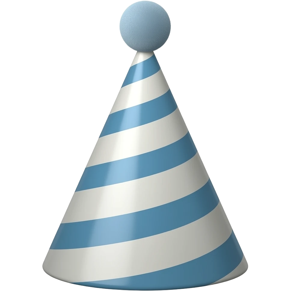 Gorro de cumpleaños emoji