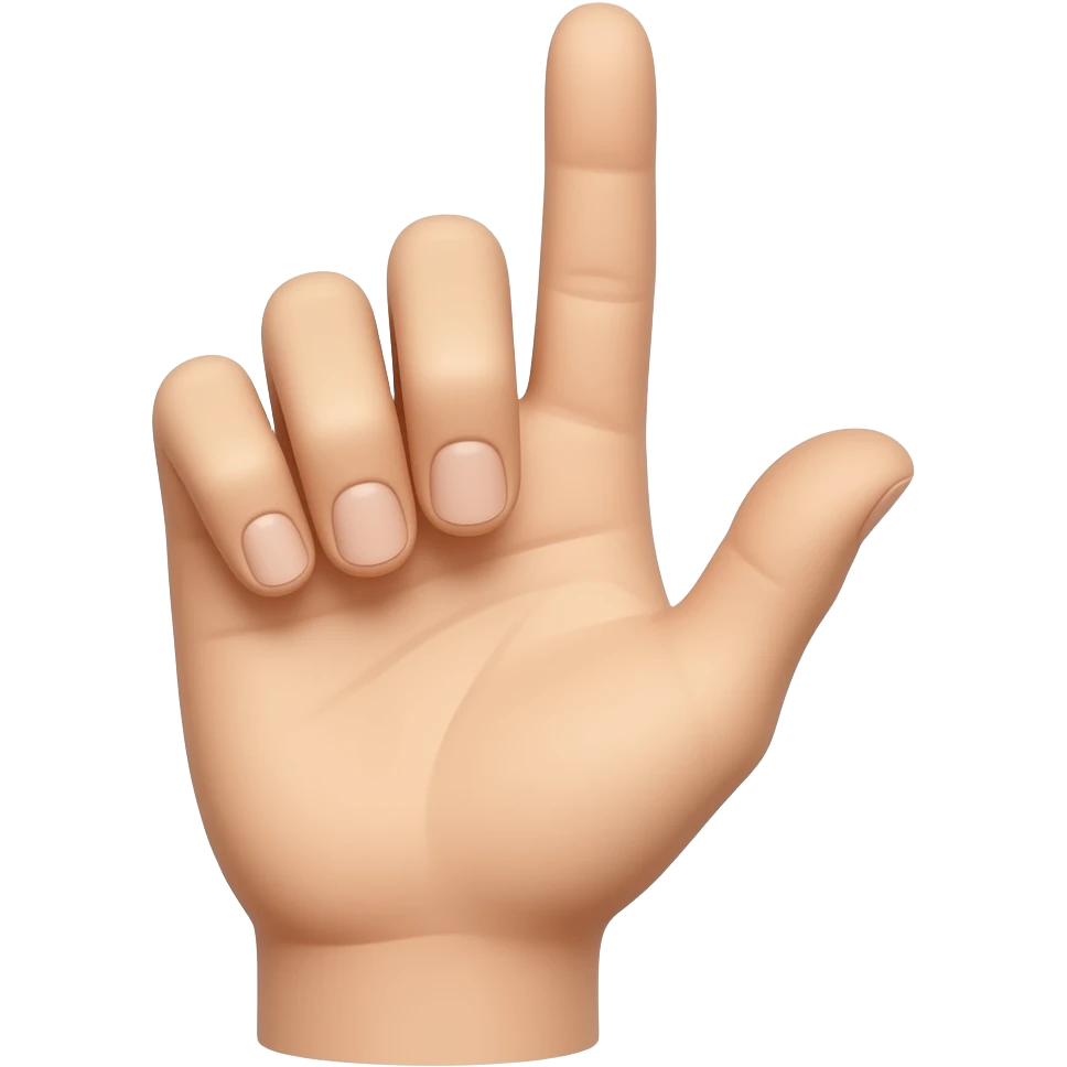 Hand emoji
