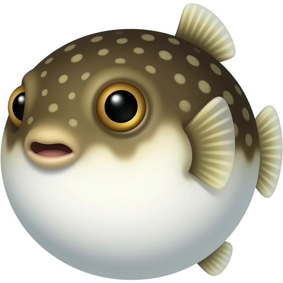 Puffer fish emoji