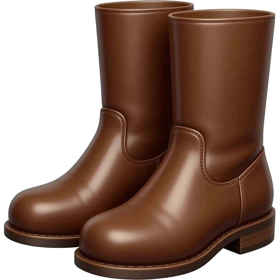 own Leather Boots emoji