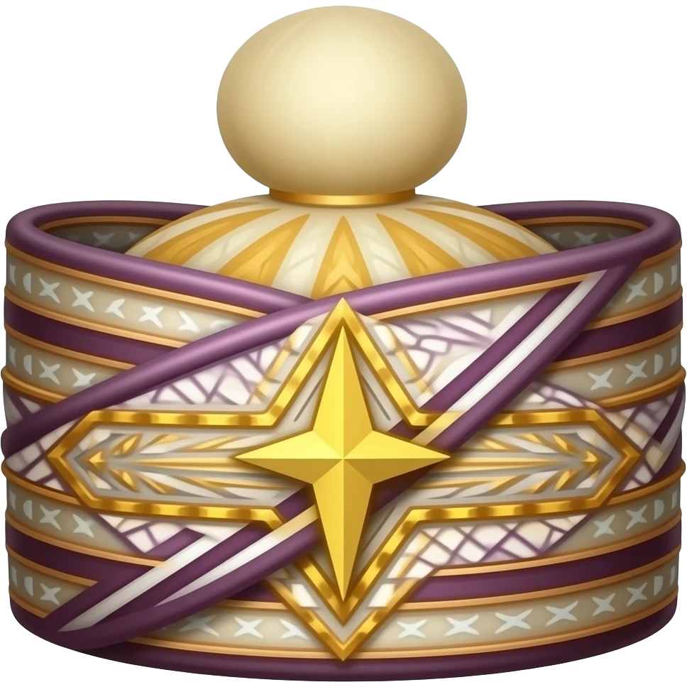 Tarboosh hat emoji