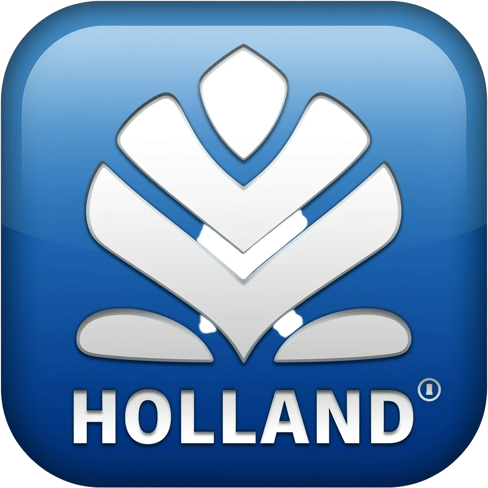 New Hollanda logosunu emoji olarak yap ama sadece logo emoji