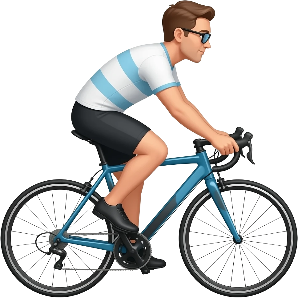 Guy on bike emoji
