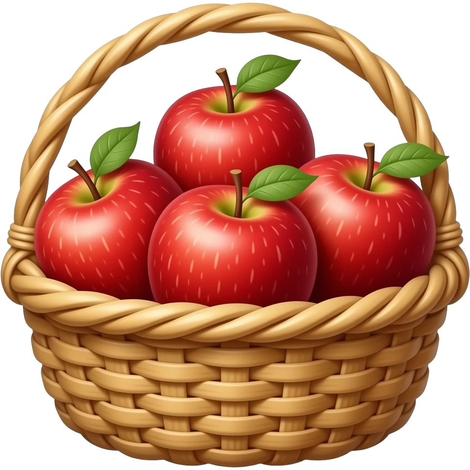 basket of apples emoji
