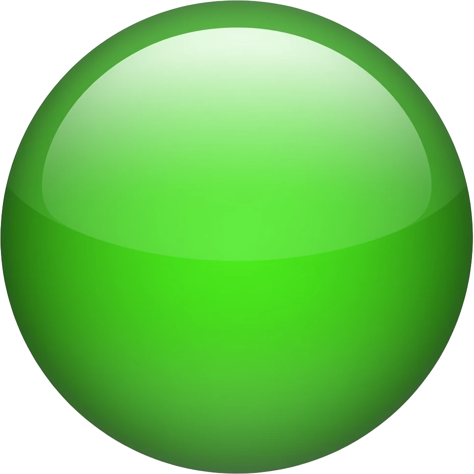 grean circle emoji