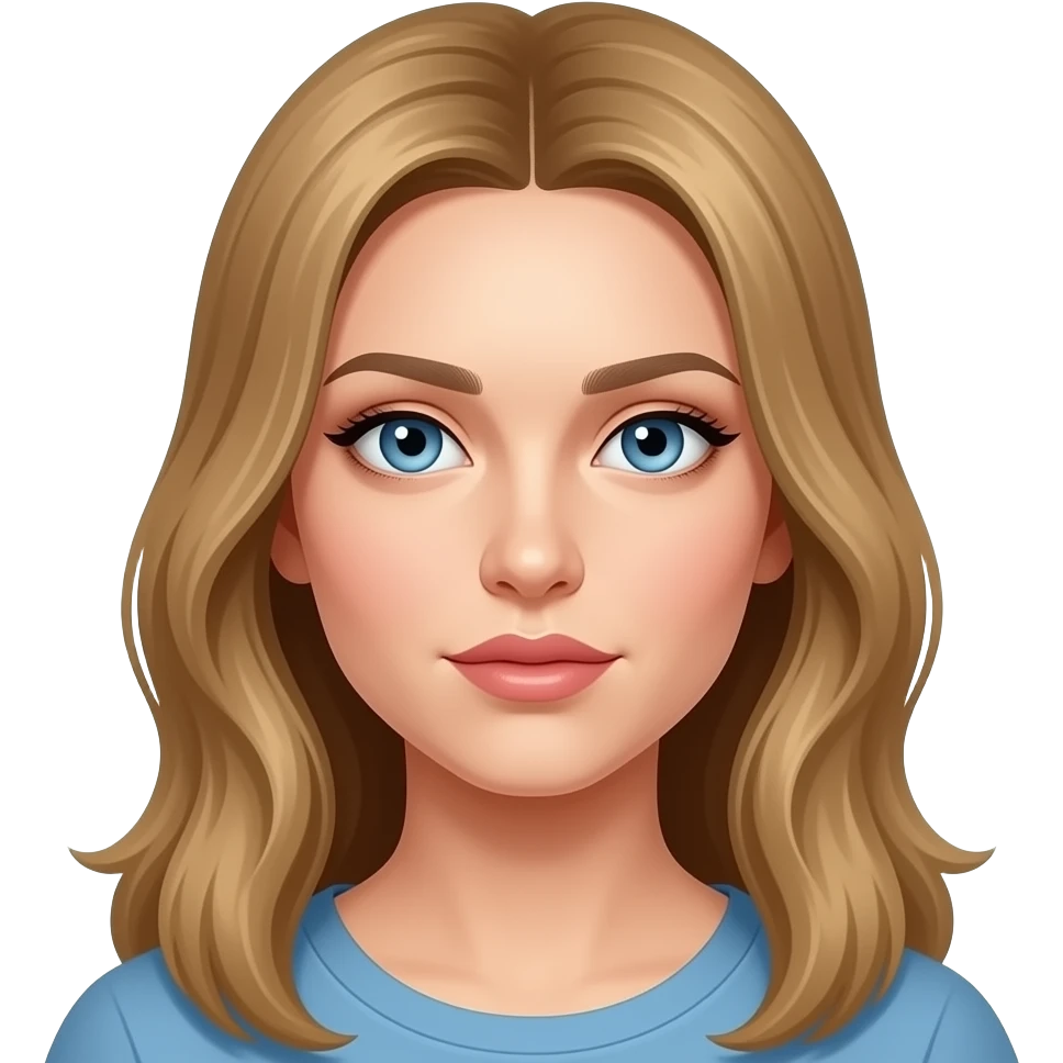 Submissive  Blue Eyes Ukrainian Woman emoji