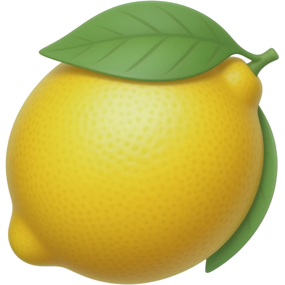 lemon emoji