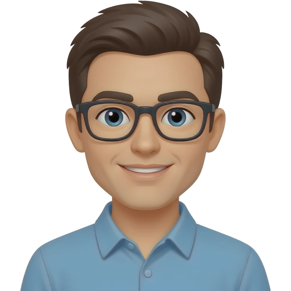 сделай эмодзи с очками камины из гурен лаган emoji