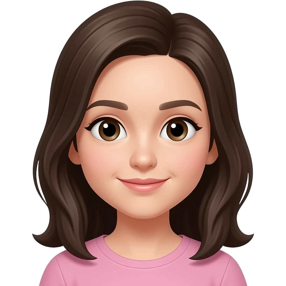 Girl doing 6 7 meme emoji