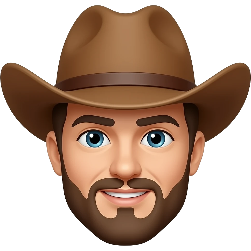 Cowboy Hat Face emoji
