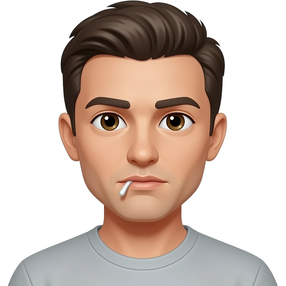 Stoned emoji
