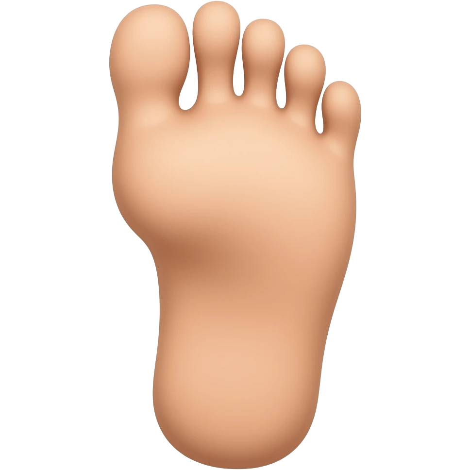 Foot emoji