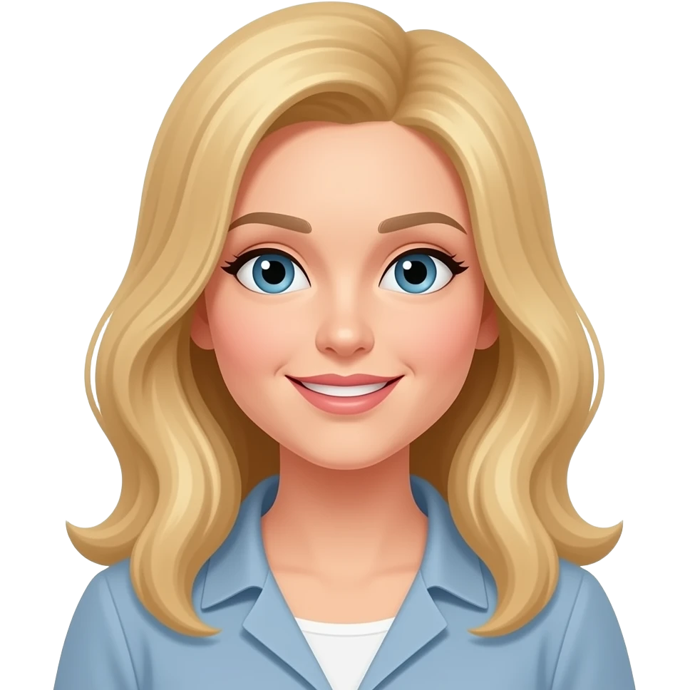 mom with blond hair emoji