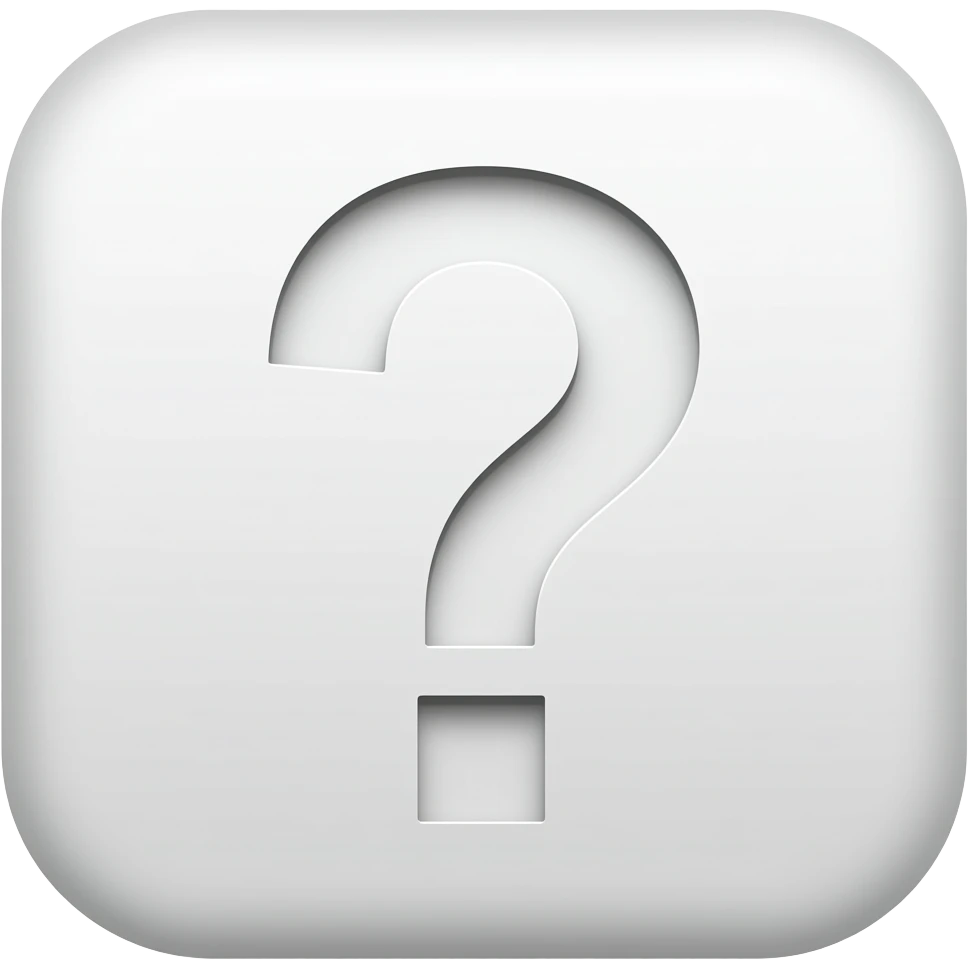 question emoji