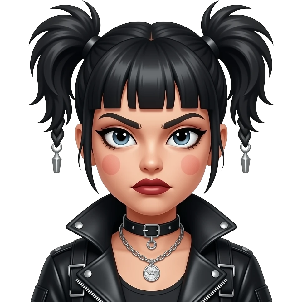 Baddie girl emoji