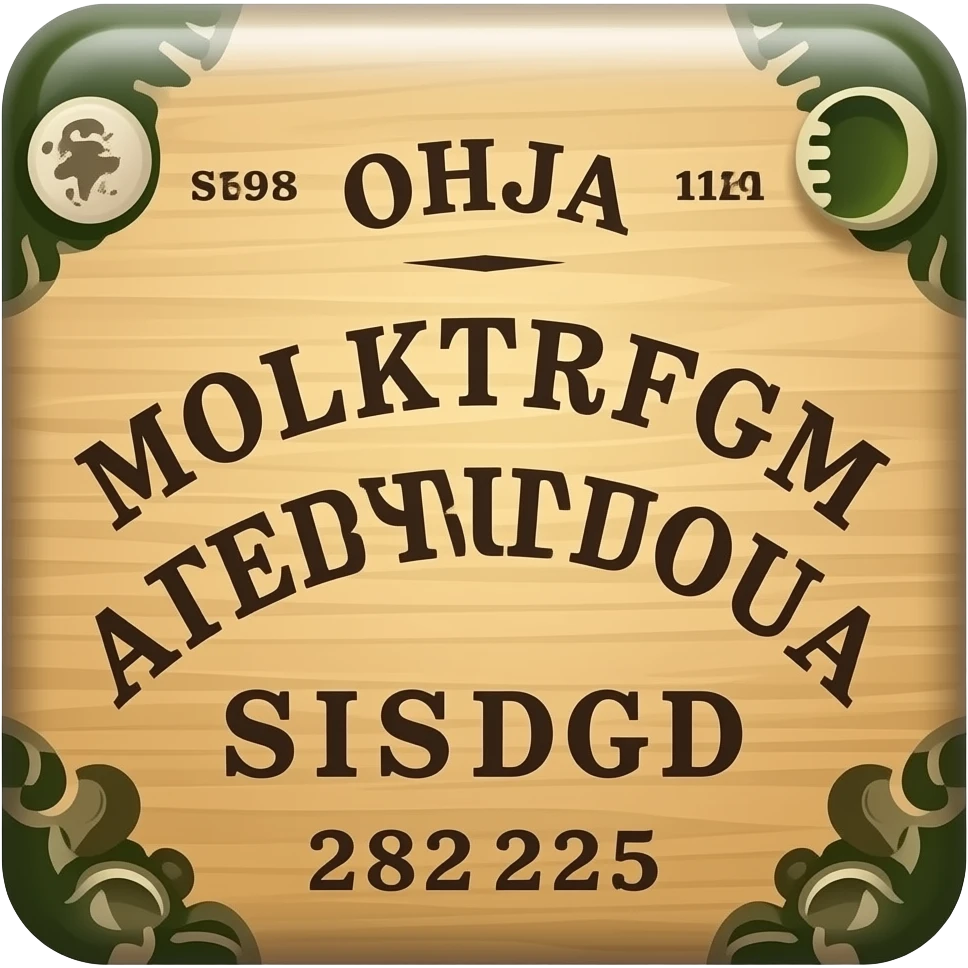 Ouija board emoji