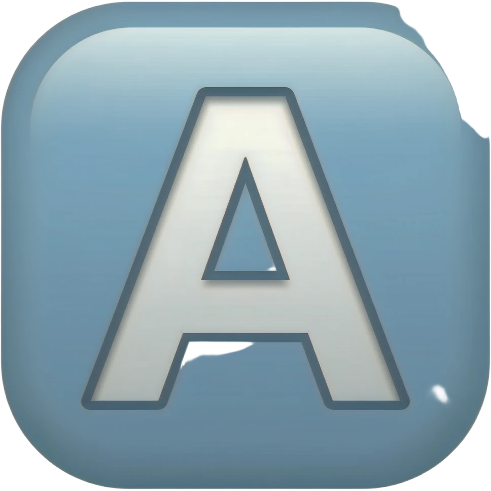 A e icon emoji