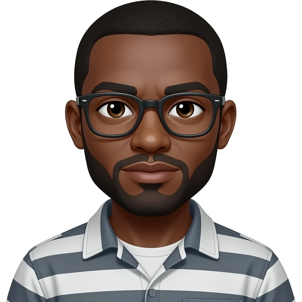 Glasses on slave emoji