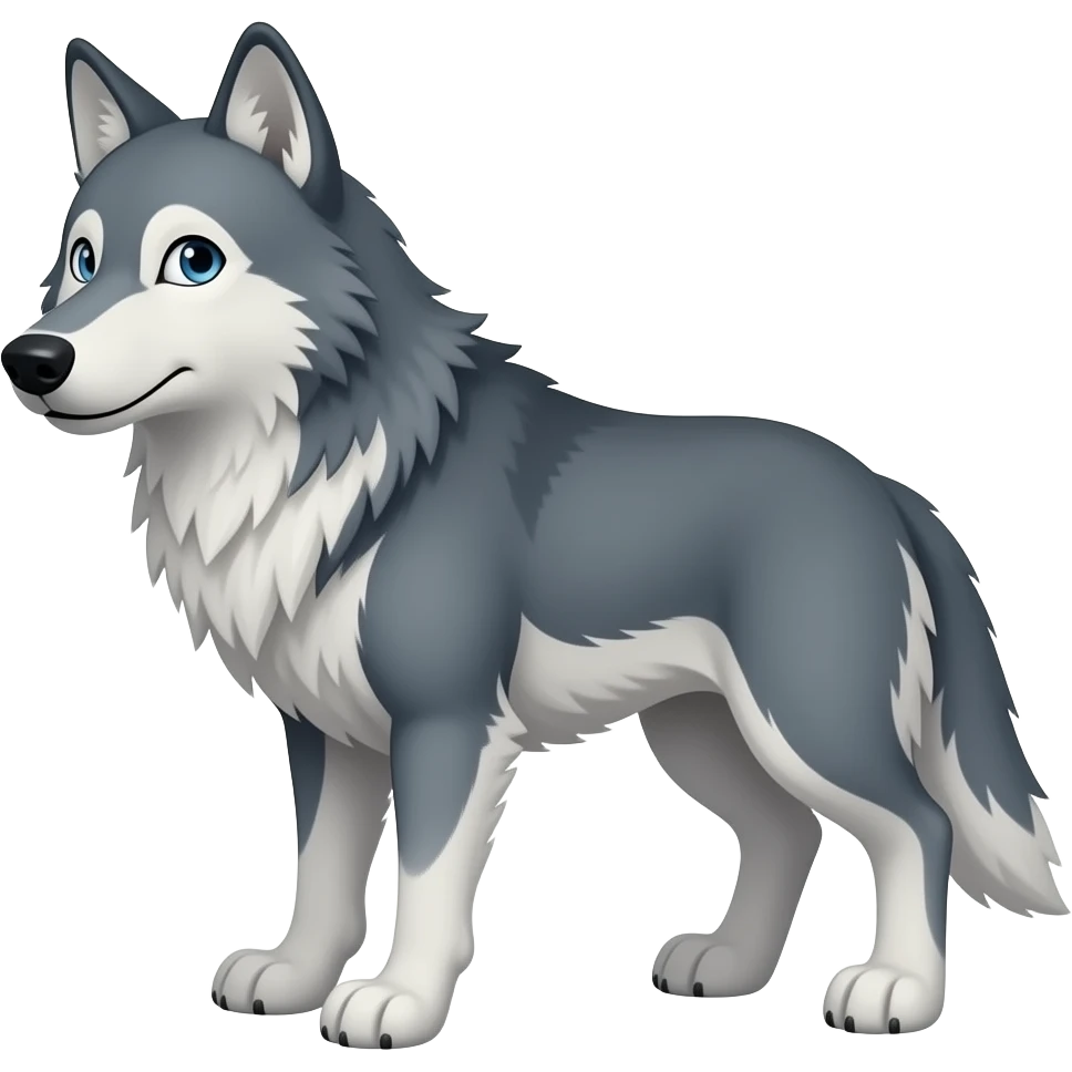 Freddy the wolf emoji