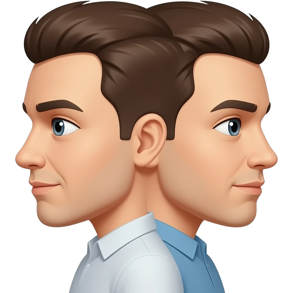 TWO FACE emoji