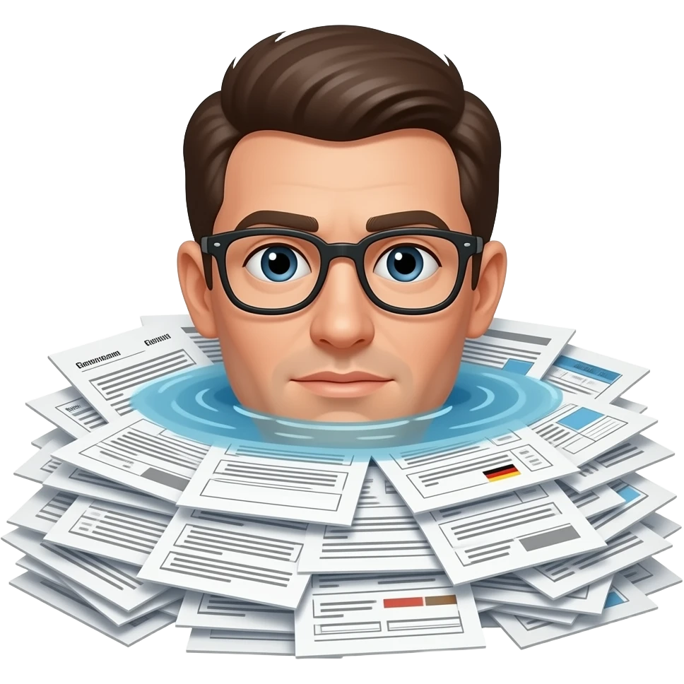 German administrative nightmare emoji